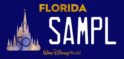Florida - Disney World 50th Anniversary Icon